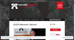 Desktop Screenshot of karate-praxis.de