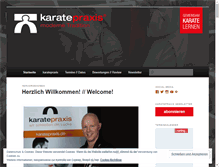 Tablet Screenshot of karate-praxis.de